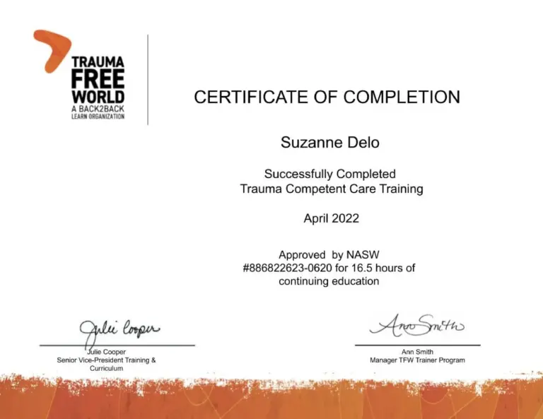 Trauma Competent Care Training